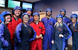 Group of flyers at iFLY